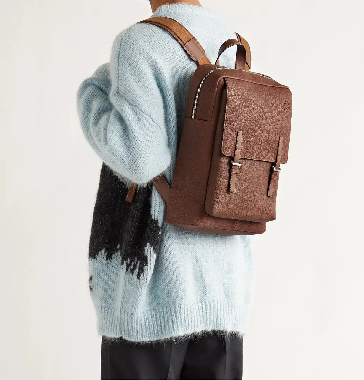 Loewe Military Backpack Tan