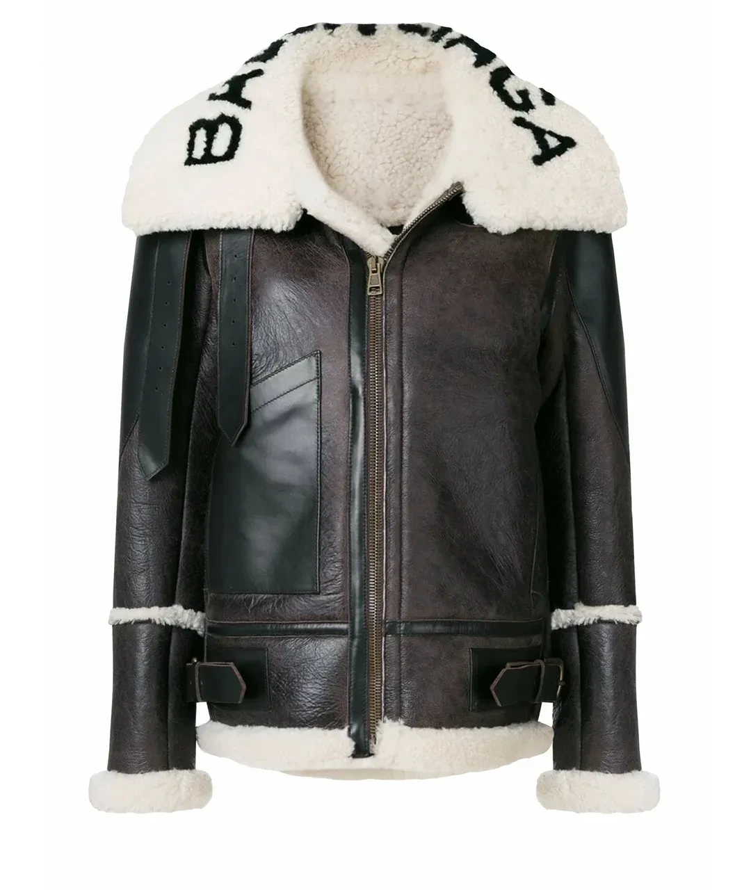 "Shearling Aviator Jacket" Balenciaga