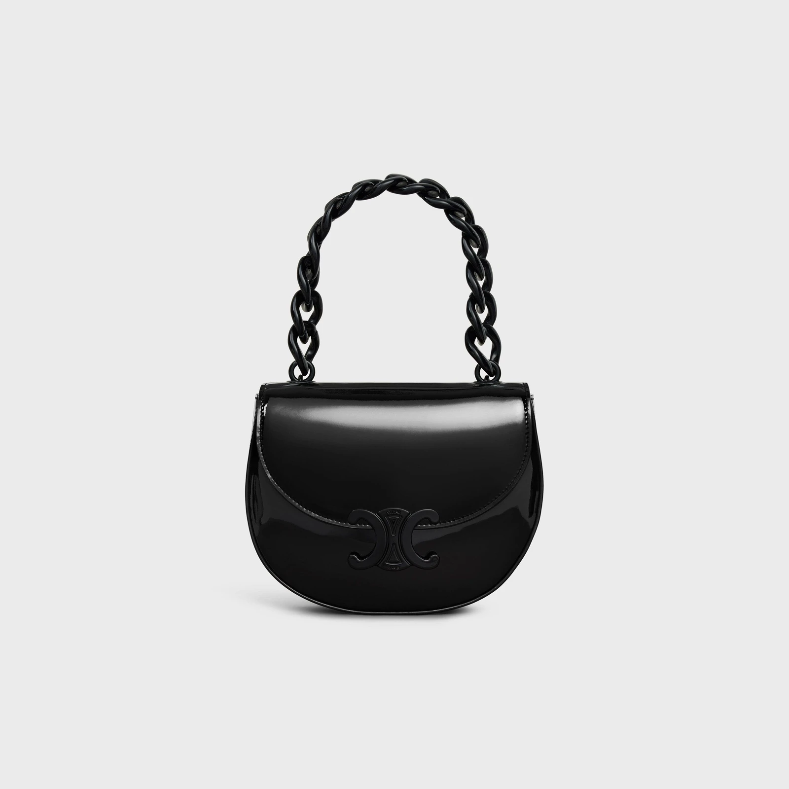 Celine Ava Chain Bag Black