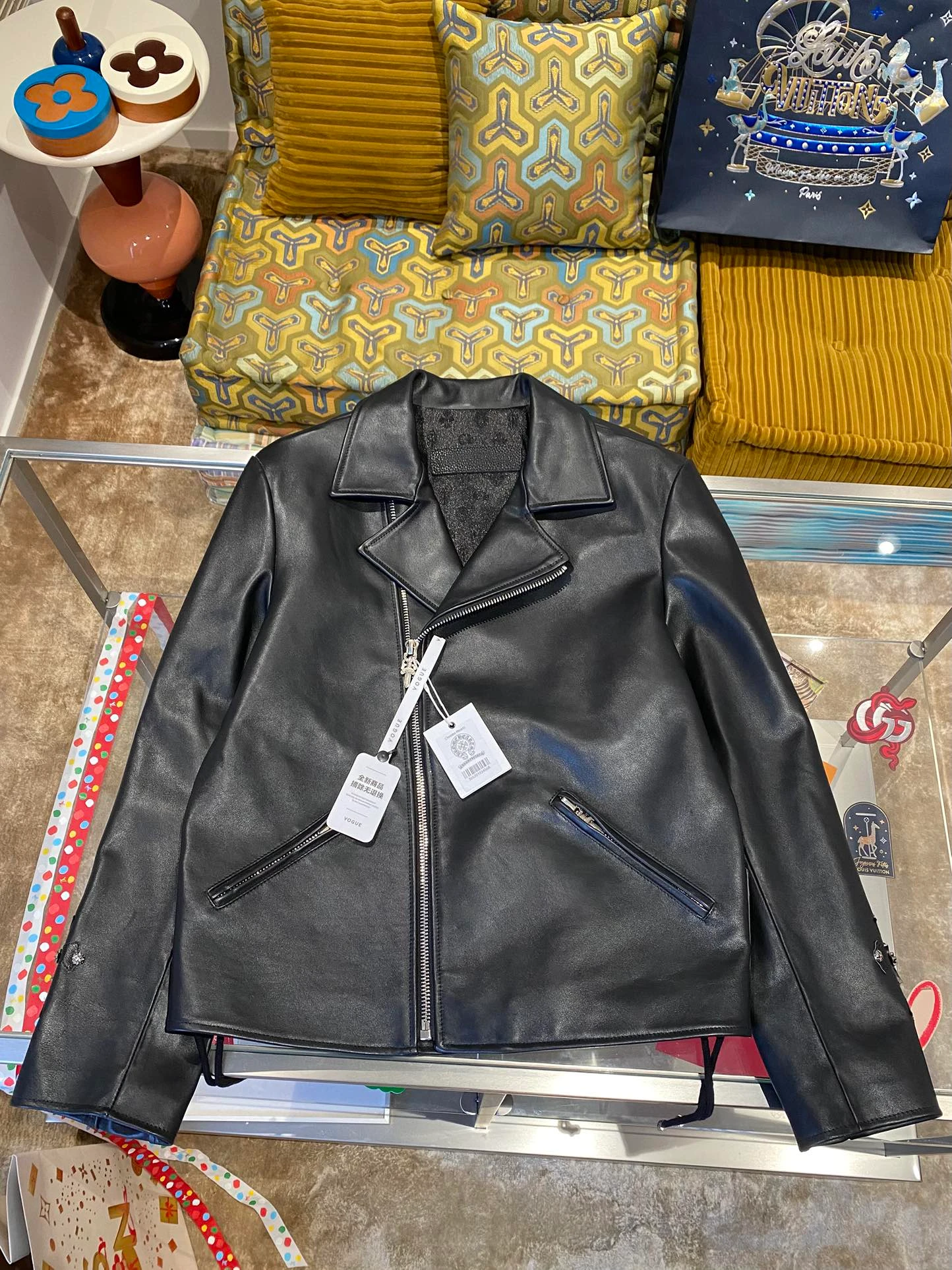 Premium Leather CHROME HEARTS  Chrome Hearts