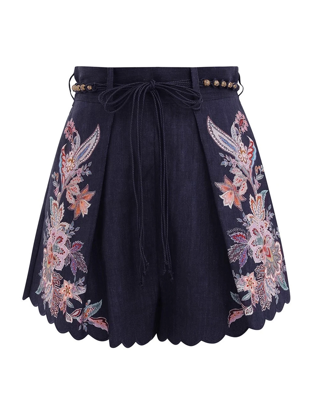 Zimmerman The Rhiannon Tuck Short in Navy Multi Paisley from our Summer Swim