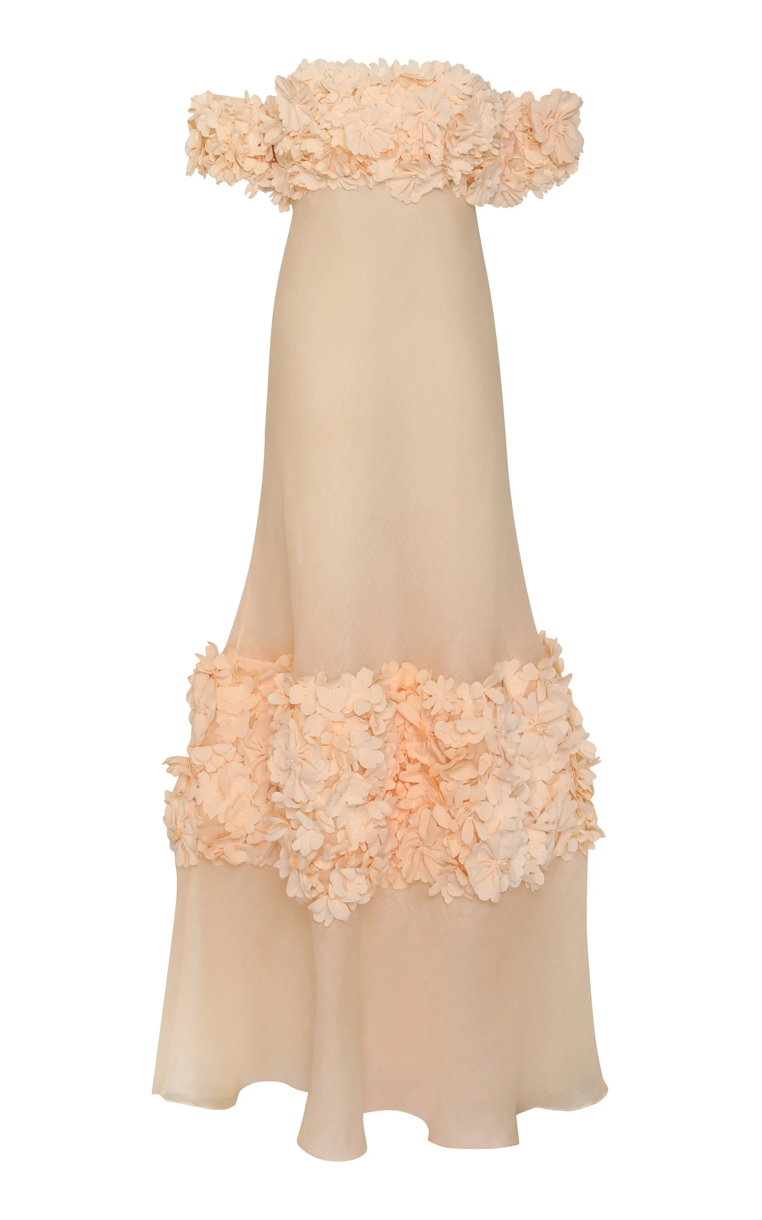 Zimmerman The Harmony Applique Flower Mini in Lemon from our Spring