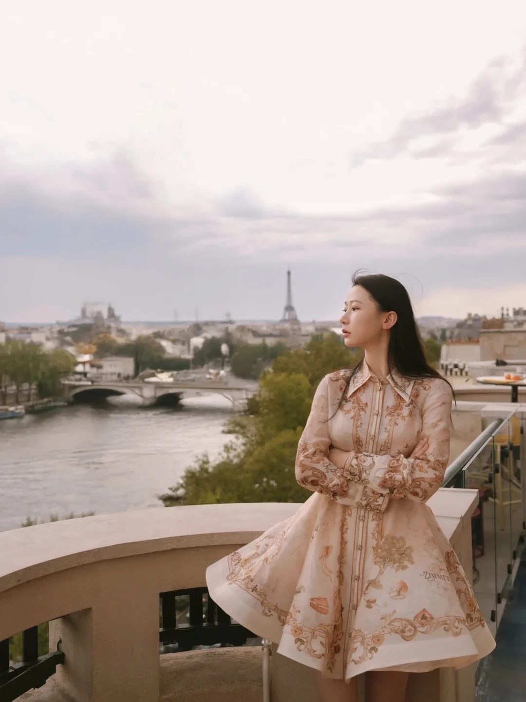 Zimmerman Sheer fabric supports vintage patterns