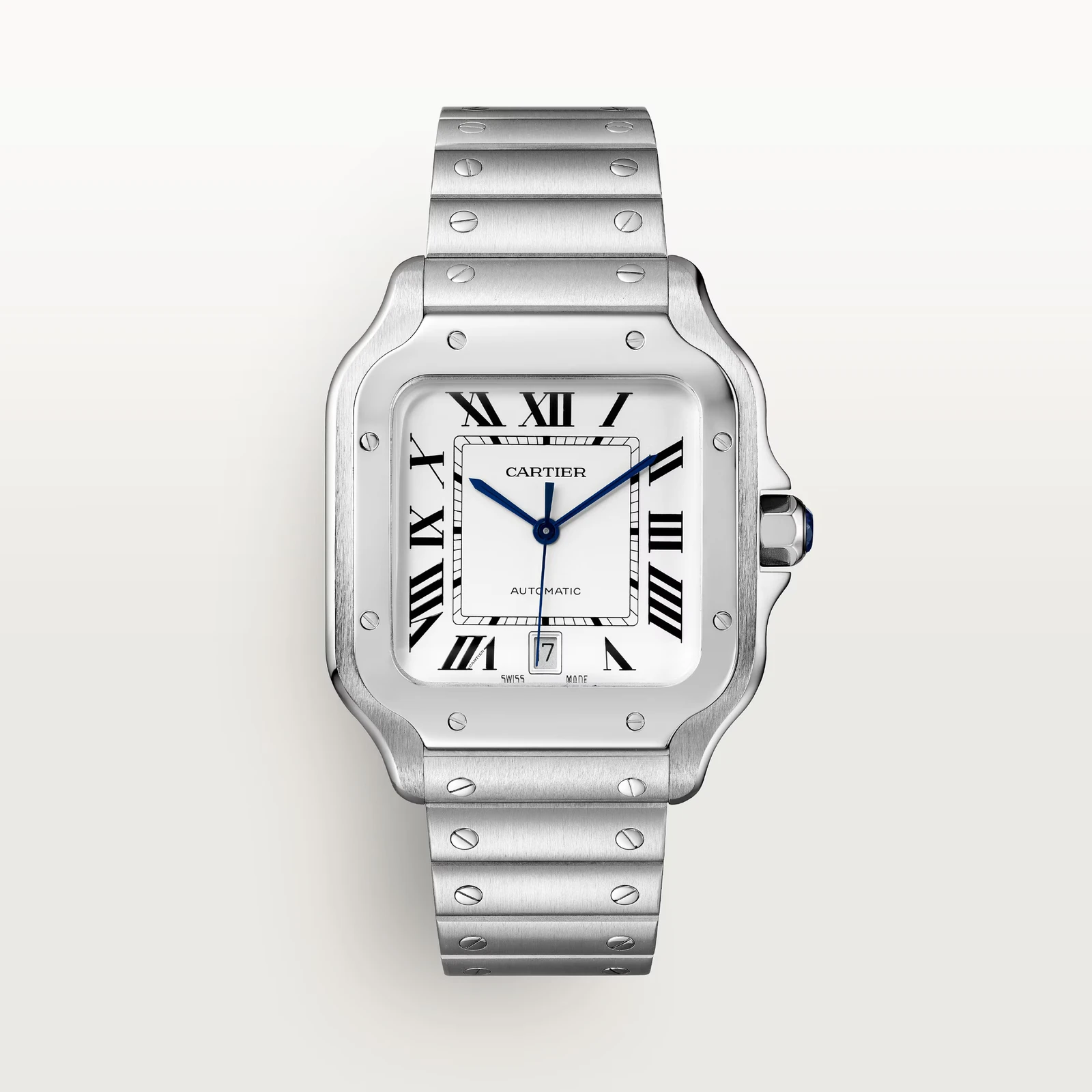 Cartier Santos de Cartier Large Model Silver