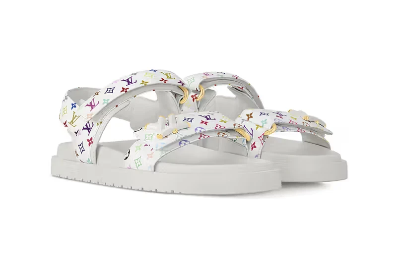 LV × Murakami Shoes