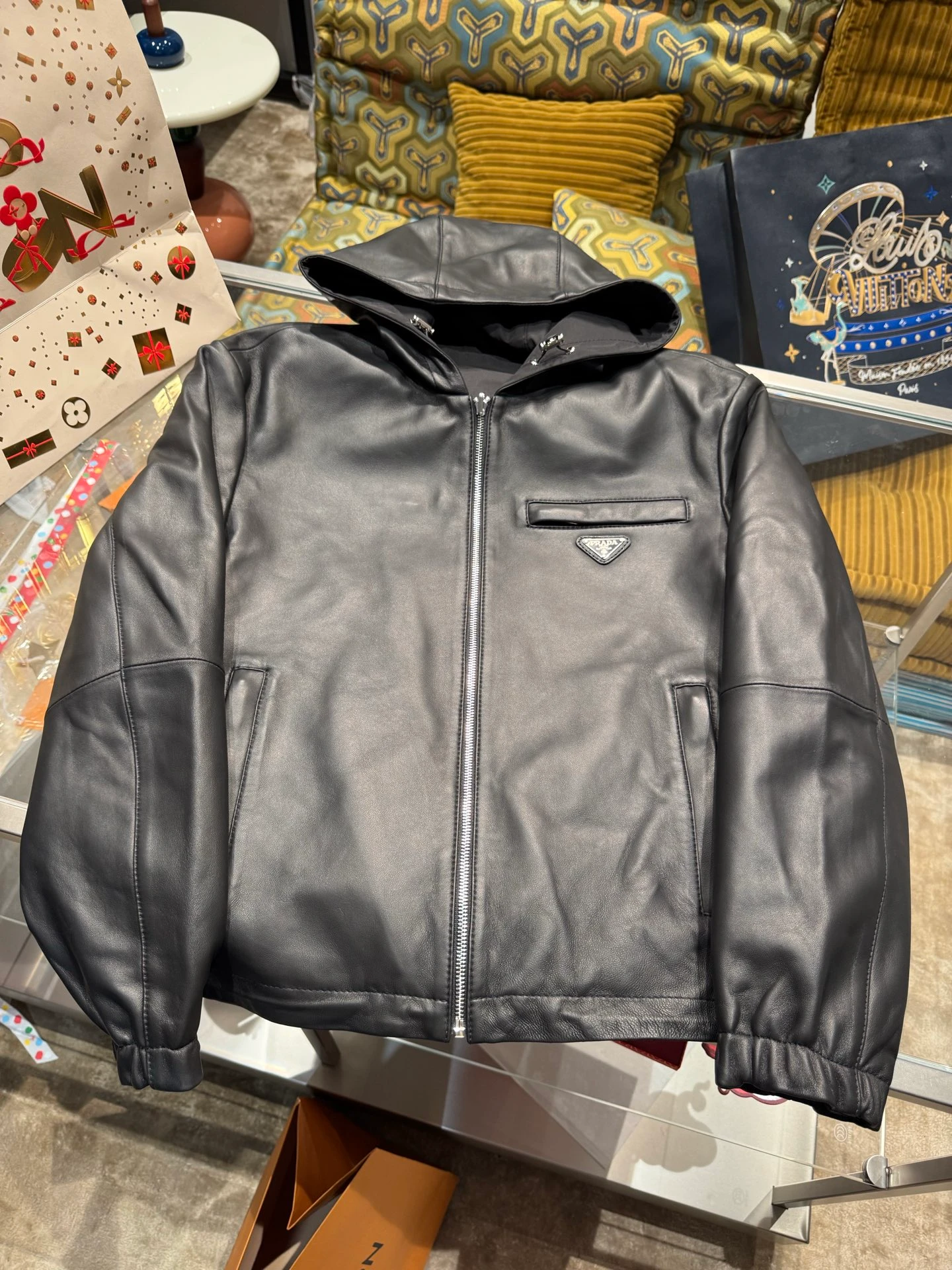 Premium Leather PRADA Re-Nylon Nappa Re-Nylon