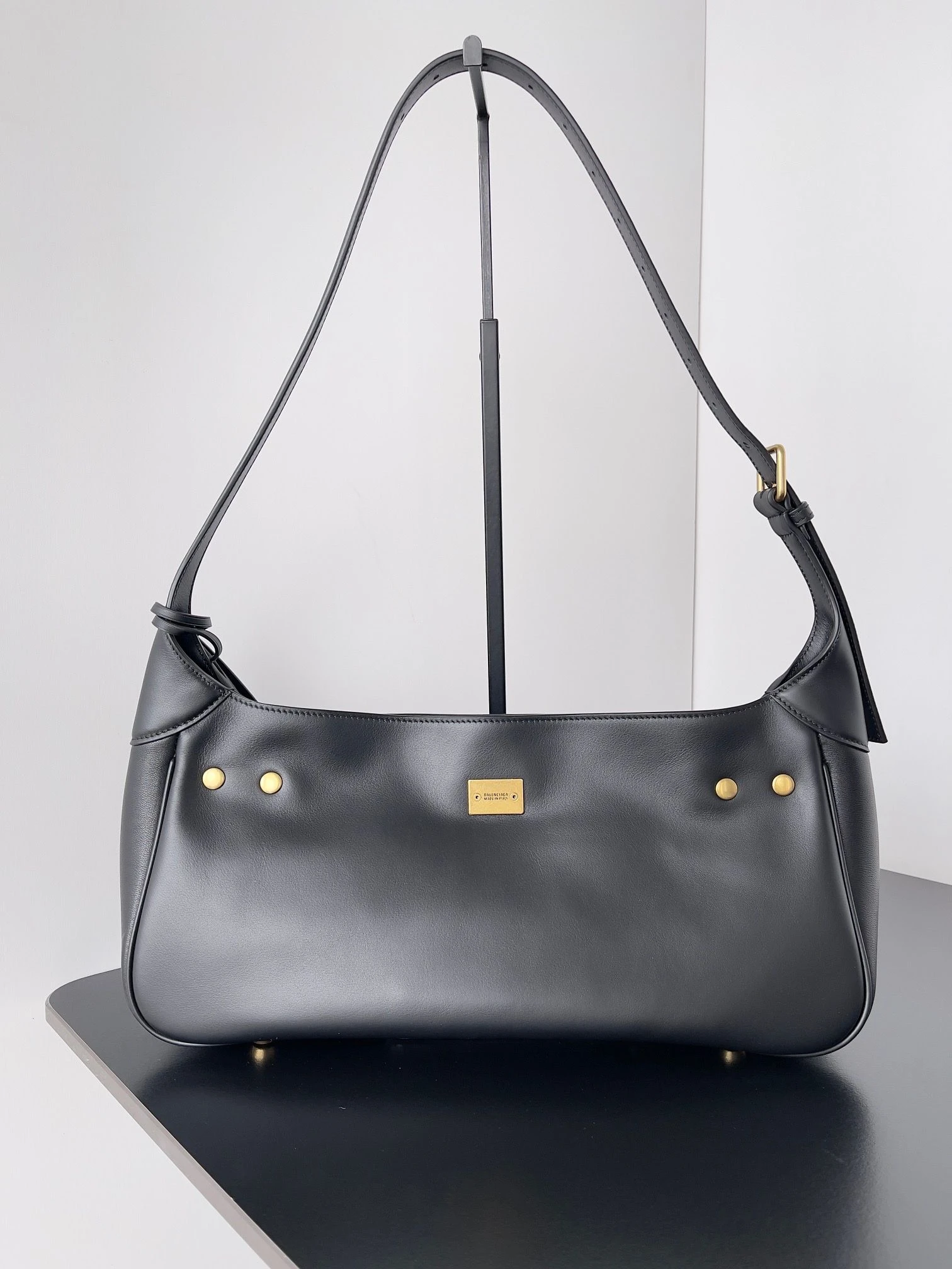 Balenciaga Bel Air Small Shoulder Bag (Gold)