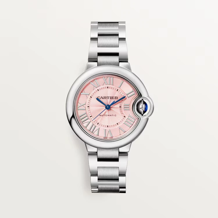 Cartier Ballon Bleu Silver / Pink