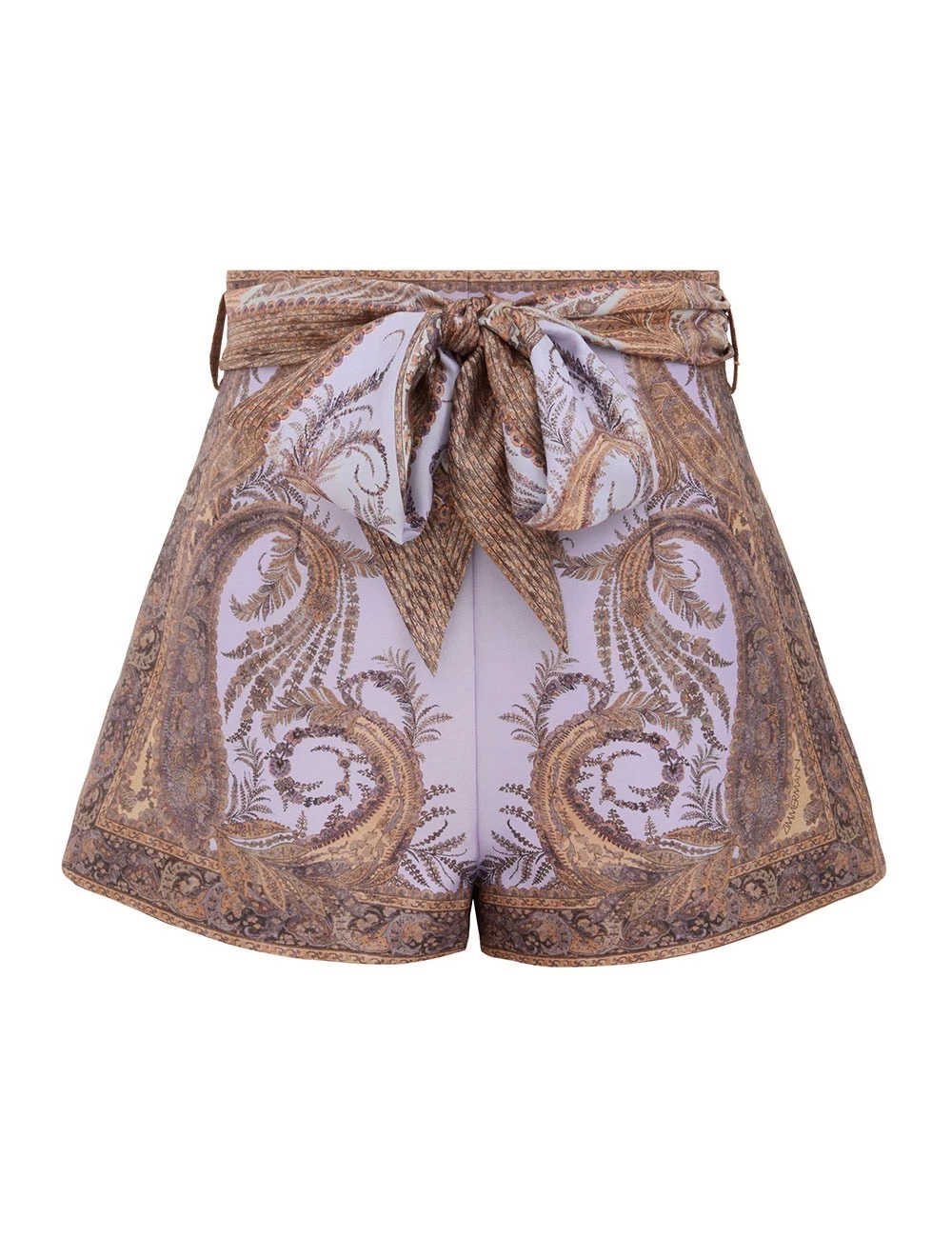 Zimmerman The Hypnotic Flat Front Short in Lilac Paisley from our Fall