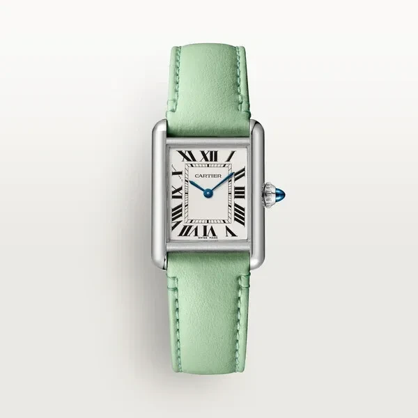 Cartier Tank Must Light Green