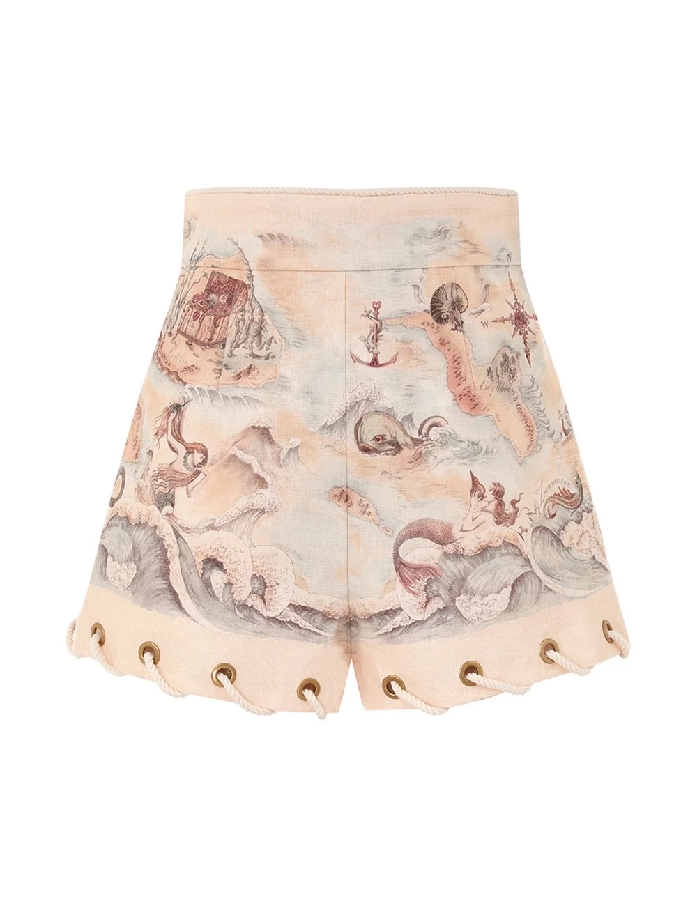 Zimmerman This pair of shorts weaves a whimsical maritime fable into fabric