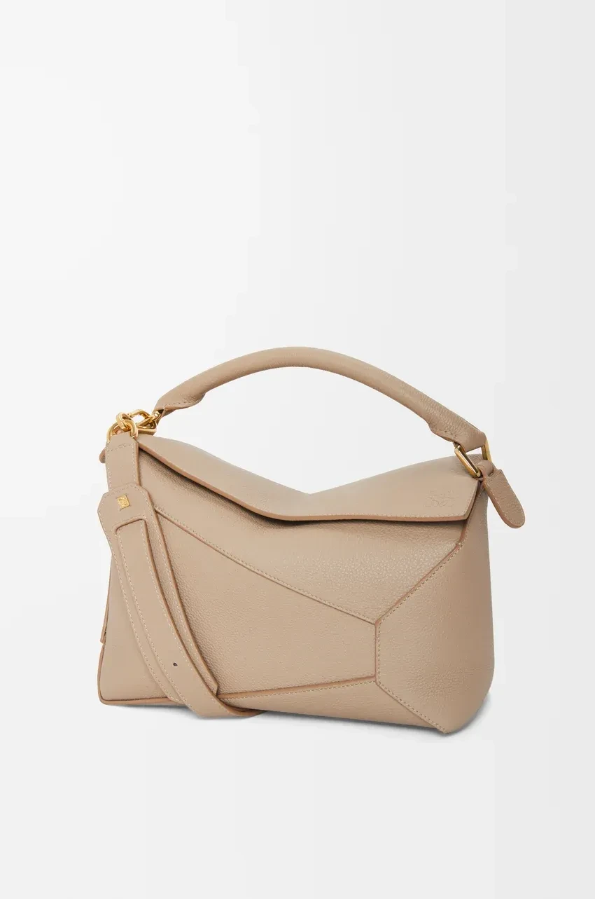 Loewe Small Puzzle Bag Sand