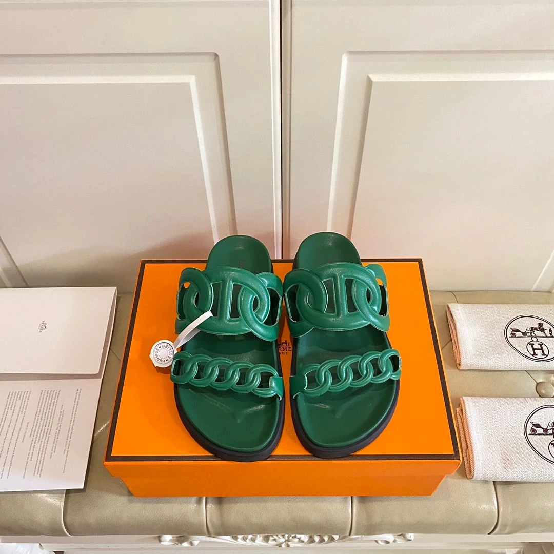 Hermes Hermès Sandalias Extra (Green)