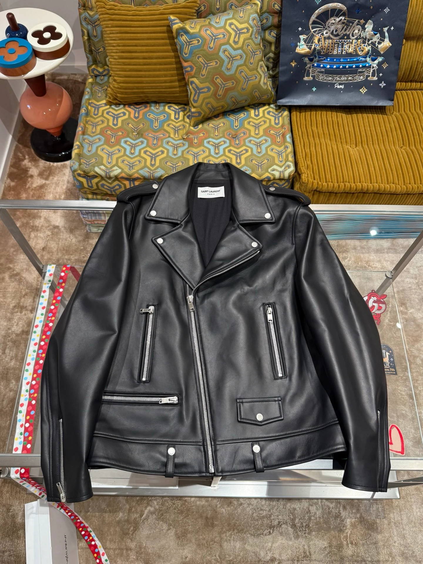 Premium Leather Saint Laurent