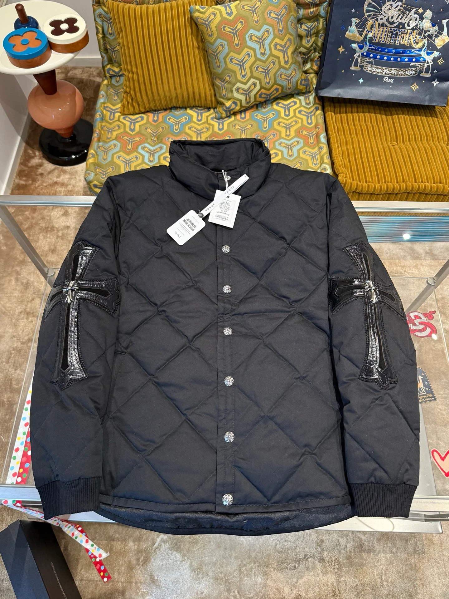 Premium Leather Chrome Hearts