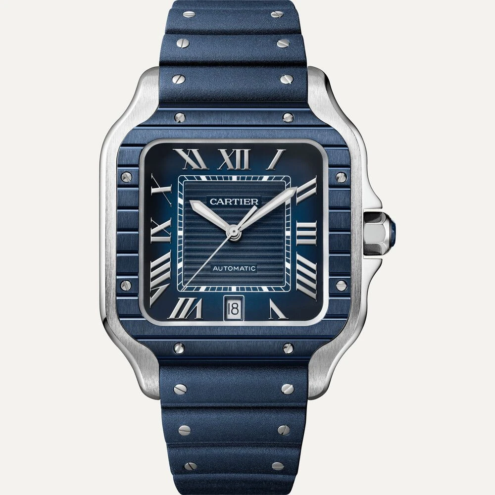 Cartier Santos de Cartier Large Blue