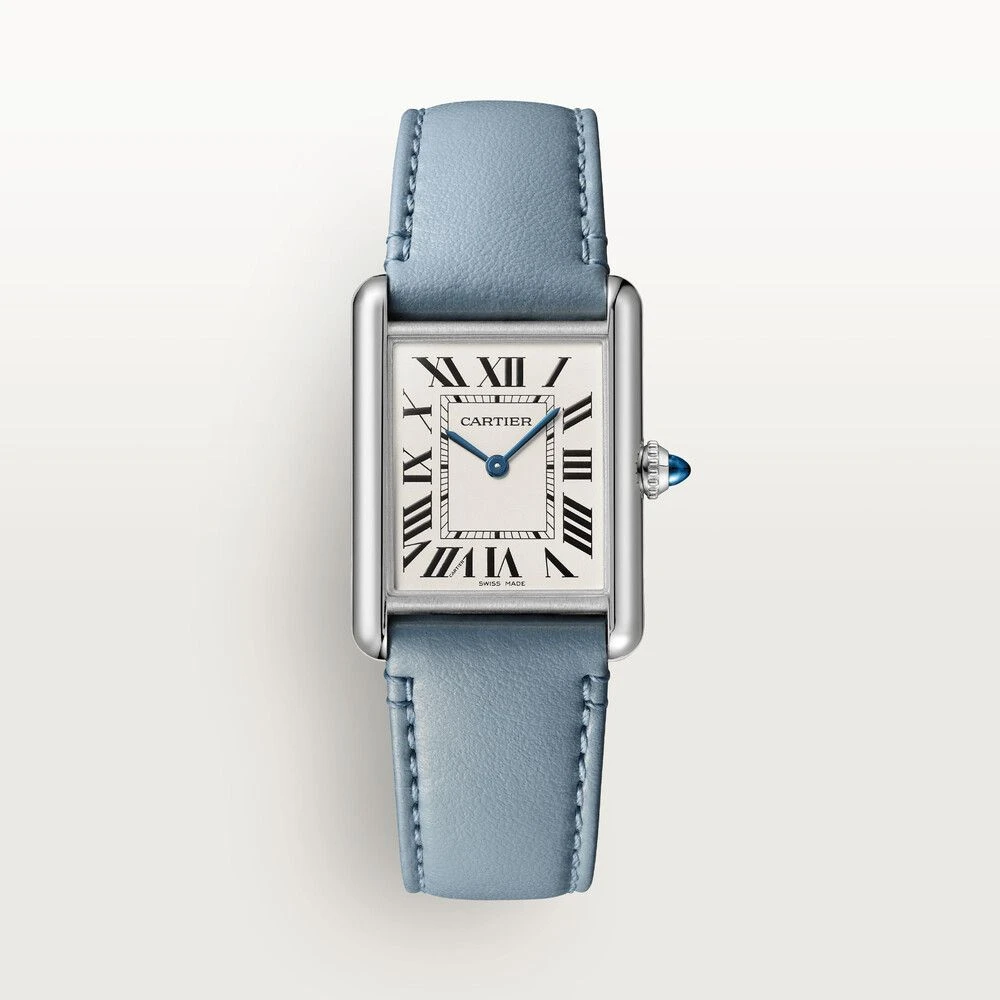 Cartier Tank Must Silver/Blue